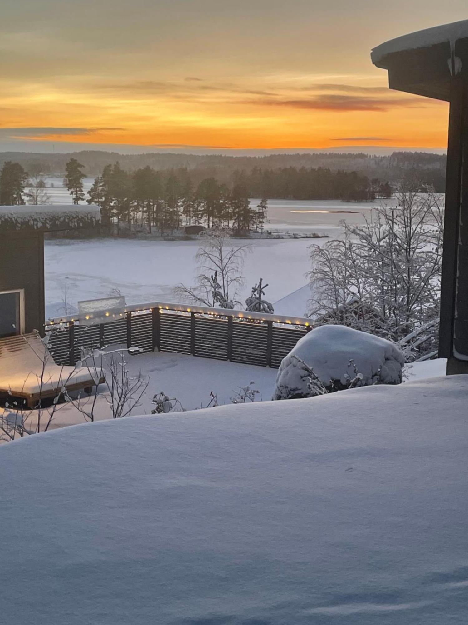Finspång Lundbyヴィラ エクステリア 写真
